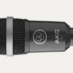 AKG D40 dynamic microphone for snare drums and toms in live performance setups
