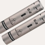 Behringer C-2 matched pair condenser microphones for stereo recording and acoustic instruments